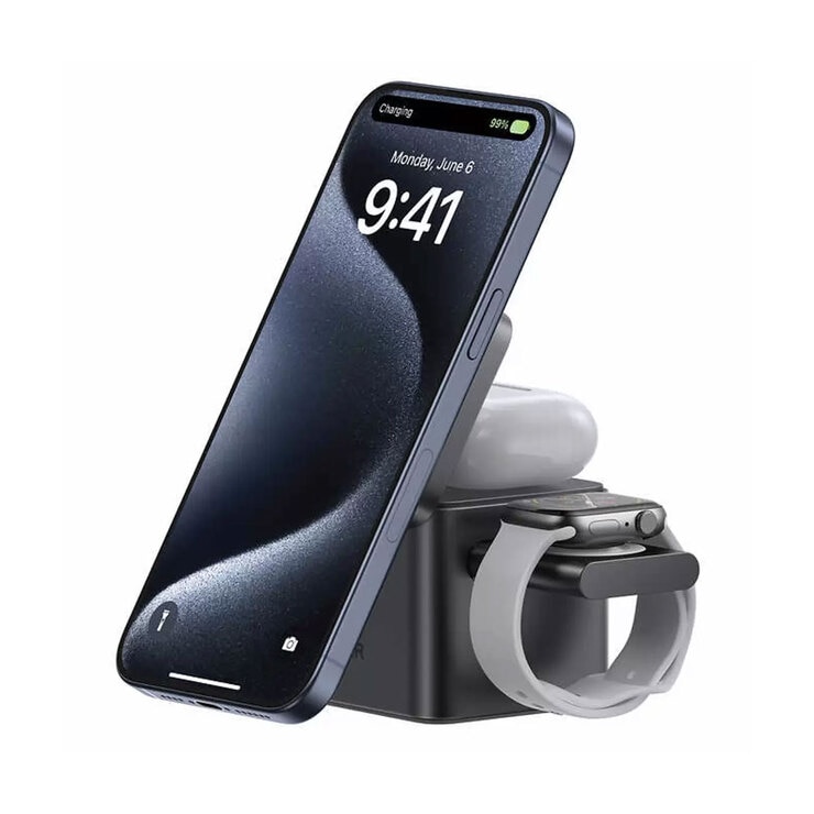 앤커 맥고 3-in-1 큐브 Qi2 무선충전 스테이션