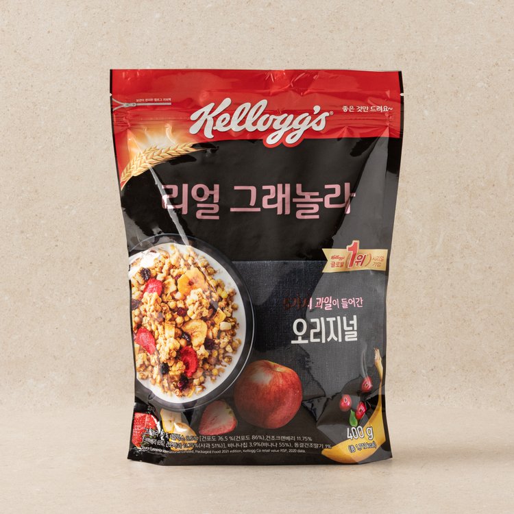 켈로그리얼그래놀라400g x 3개입