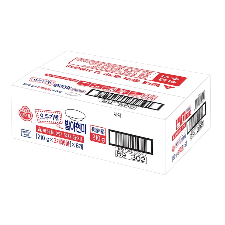 오뚜기 오뚜기밥 발아현미 210g x 18개