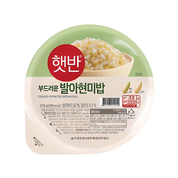 CJ 햇반 발아현미밥 210g x 18