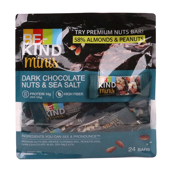 Be Kind 다크초콜릿 너트바480g / 20g x 24