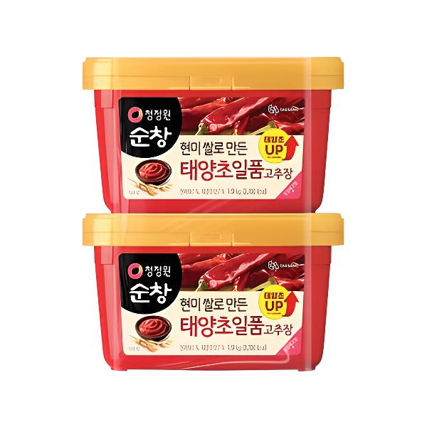청정원 태양초 고추장1.9kg x 2