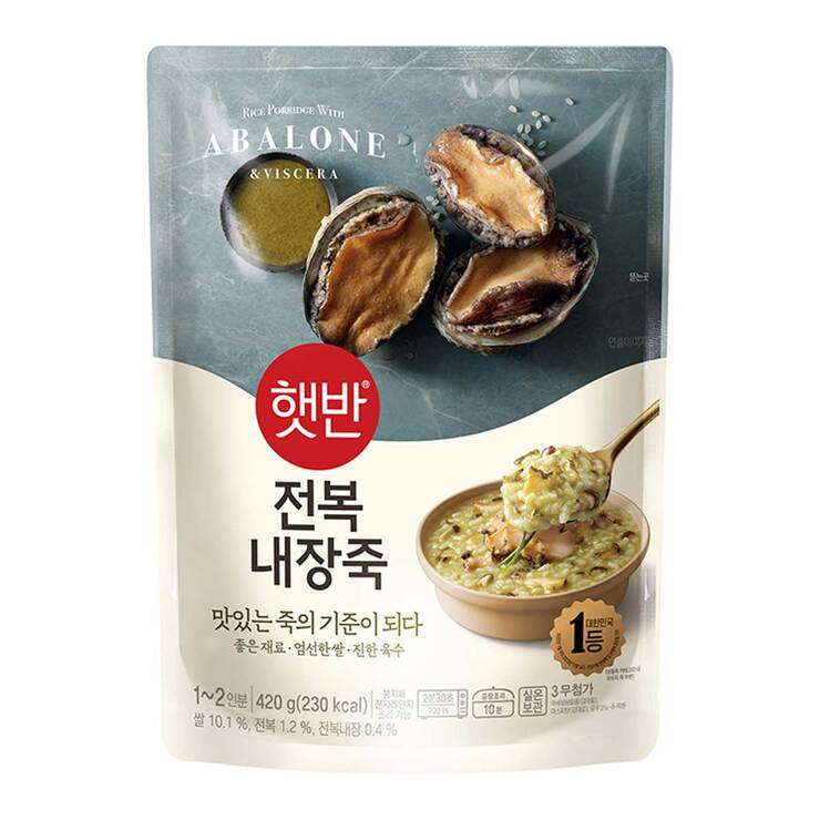 CJ 햇반 전복내장죽 420g x 7