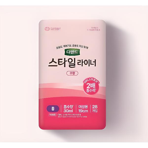 DEPEND 디펜드 스타일 라이너 무향 112개