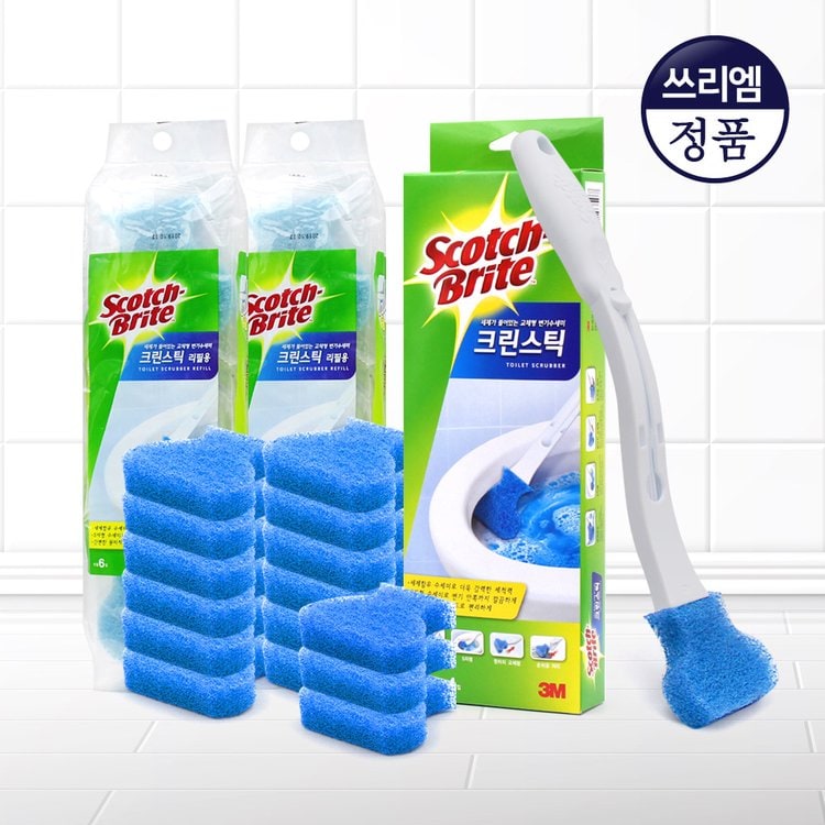 스카치브라이트베이킹소다변기크린스틱/최소구매 2