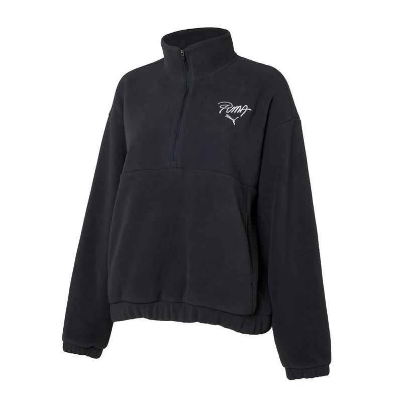 푸마 여성 마이크로 플리스 아노락