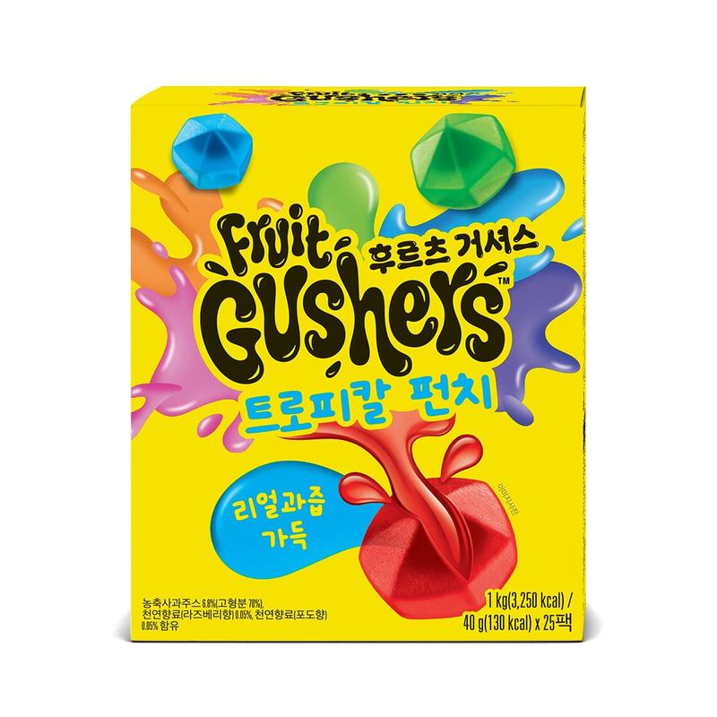 후르츠 거셔스 젤리 1000g / 40g x 25 팩
