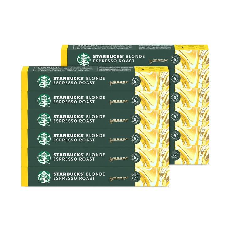 스타벅스 네스프레소캡슐커피 120개-블론드에스프레소