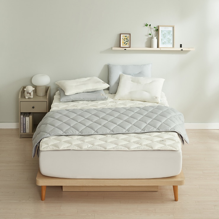 루마인 홈 양모 쿠션 패드 - 퀸