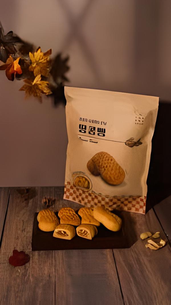 화과방 땅콩 빵 50G X 12