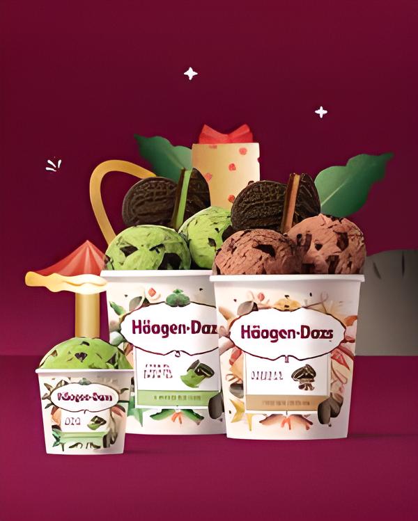 하겐다즈   쿠키컬렉션 파인트 3종